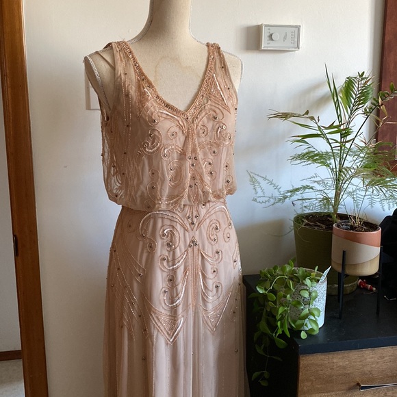 Adrianna papel beaded dress - Picture 5 of 8